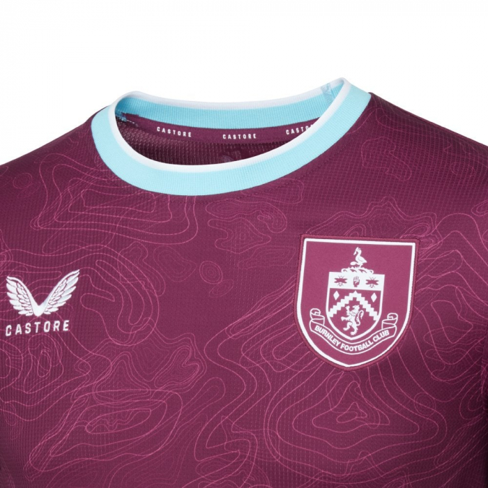 BURNLEY FC WOMENS HOME SHIRT UNSPONSORED 2025/26