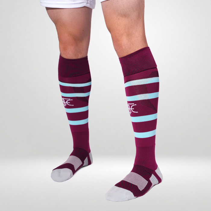 BURNLEY FC HOME SOCK ADULT 2026/27