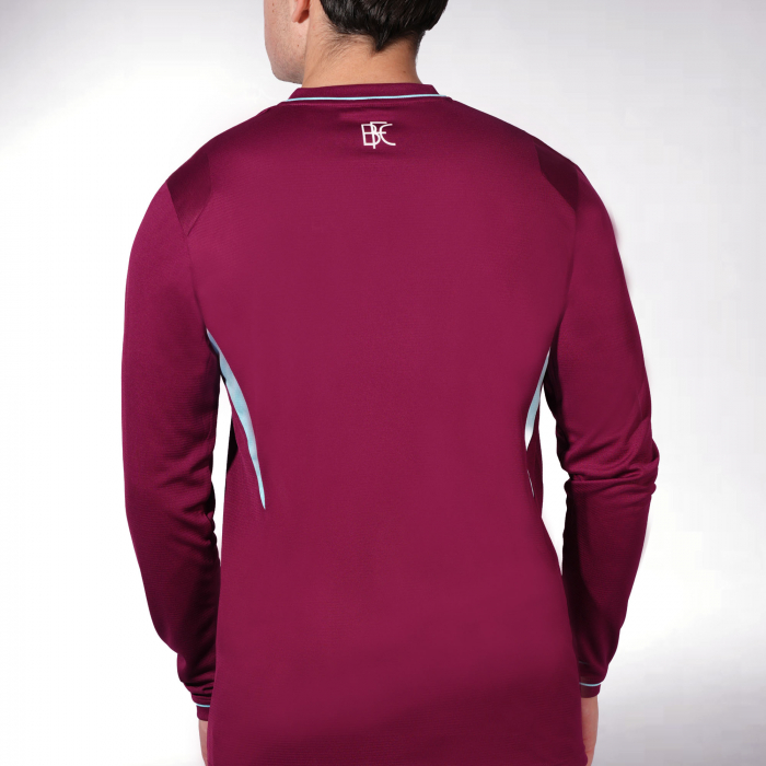BURNLEY FC HOME SHIRT LONG SLEEVE ADULT 2026/27