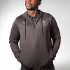 BURNLEY FC GREY TRAVEL F/Z HOODIE ADULT 2026/27