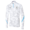 BURNLEY FC ADULT MATCHDAY 1/4 ZIP WHITE 2024/25