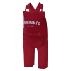 Baby Claret Dungarees