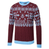 Burnley FC Xmas Cable Knit Jumper