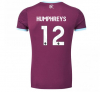 BURNLEY FC ADULT HOME SHIRT UNSPONSORED 2025/26