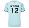 BURNLEY FC ADULT AWAY SHIRT UNSPONSORED 2025/26