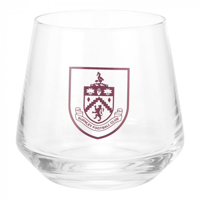 Burnley FC Whiskey Glass Boxed