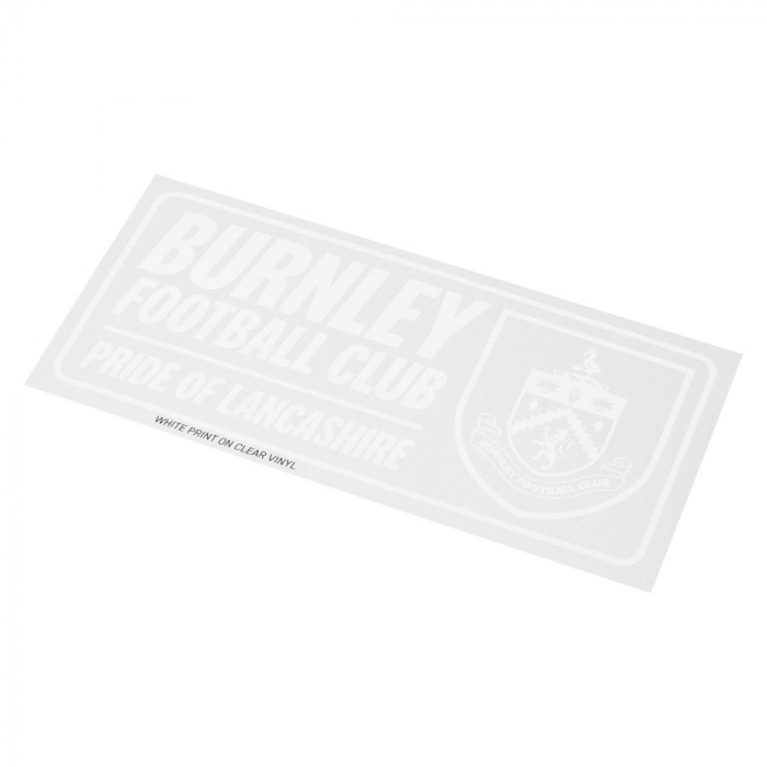 Burnley Fc Car Sticker