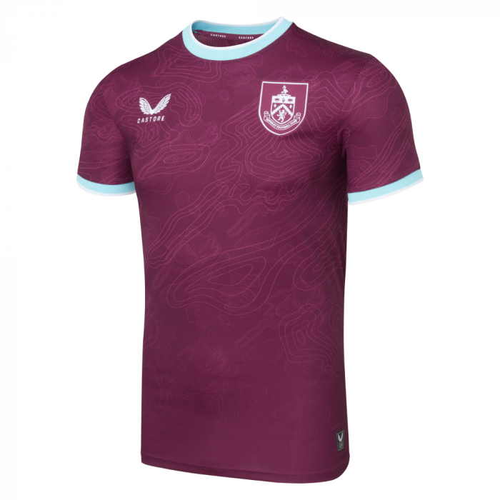 BURNLEY FC ADULT HOME SHIRT UNSPONSORED 2025/26