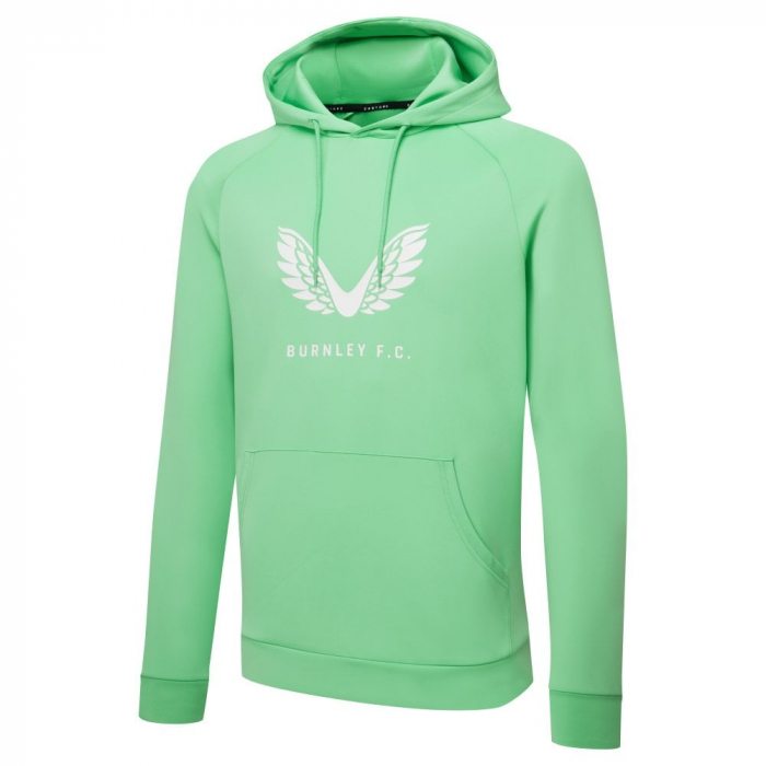 BURNLEY FC SPRINGBUD SCUBA LOGO HOODIE 2025/26