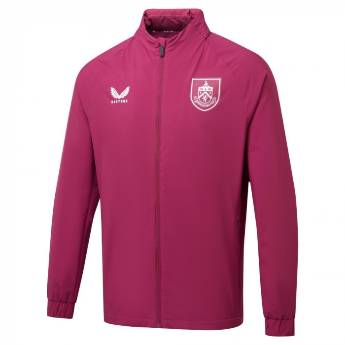 BURNLEY FC RASPBERRY SHOWER JACKET 2025/26
