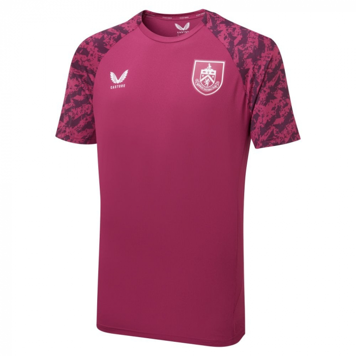 BURNLEY FC RASPBERRY SHORT SLEEVE TEE WOM 2025/26