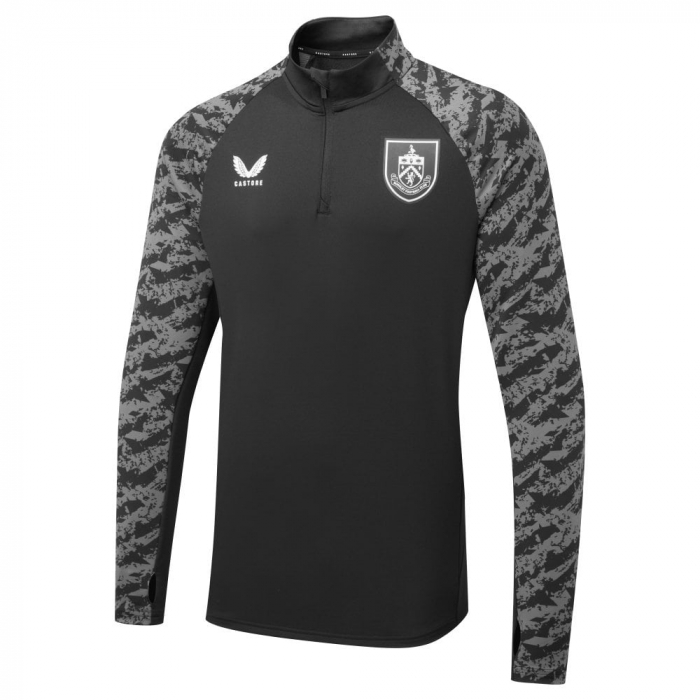 BURNLEY FC CAVIAR MIDLAYER TOP WOMENS 2025/26