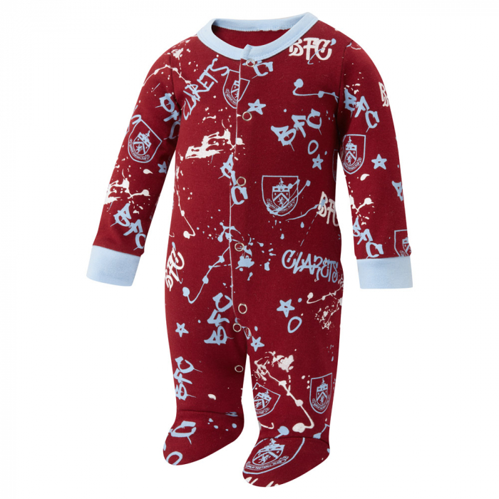 Burnley FC Baby Swift Sleepsuit