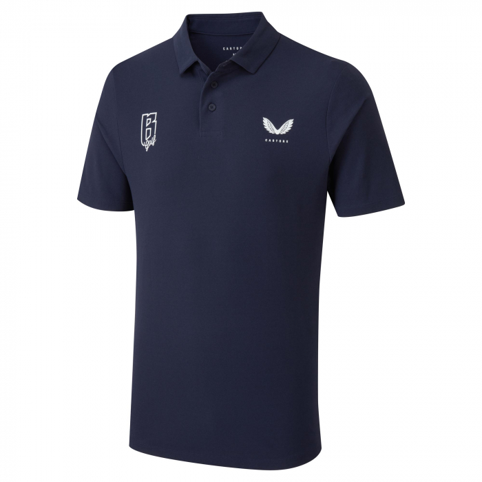 Burnley FC Golf x Castore Polo Navy