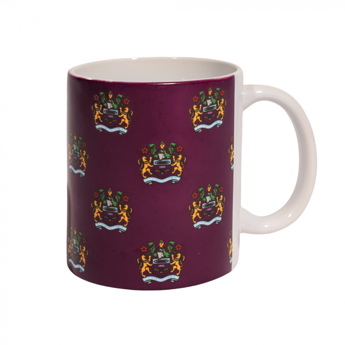 Burnley FC Retro Crest Mug