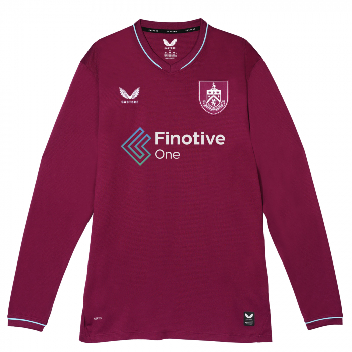 BURNLEY FC HOME SHIRT LONG SLEEVE ADULT 2026/27