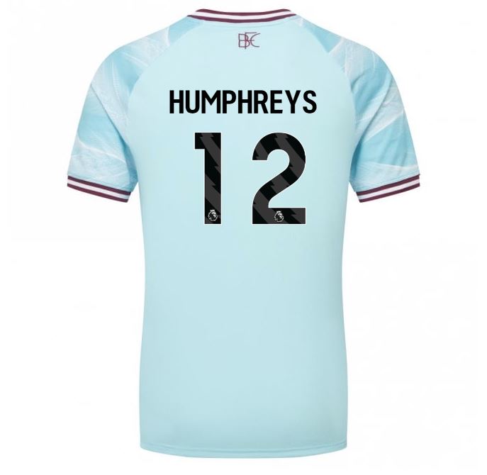 BURNLEY FC ADULT AWAY SHIRT UNSPONSORED 2025/26