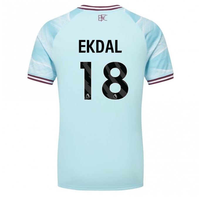 BURNLEY FC ADULT AWAY SHIRT UNSPONSORED 2025/26