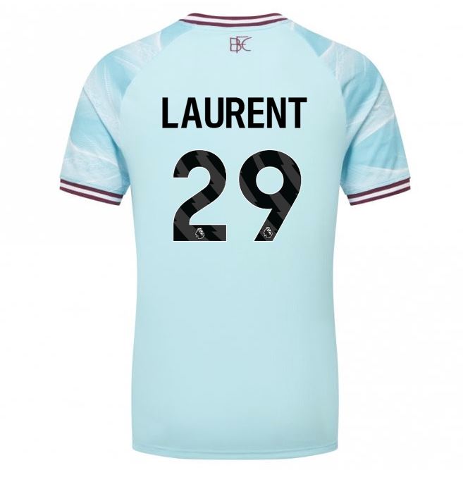 BURNLEY FC JUNIOR AWAY SHIRT 2025/26