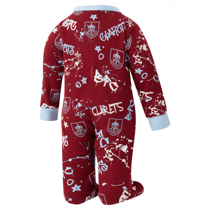 Burnley FC Baby Swift Sleepsuit