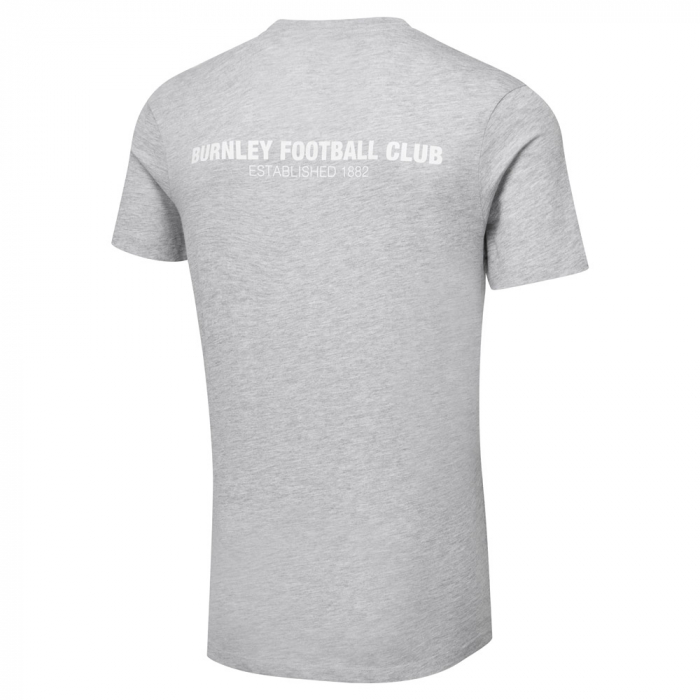 Burnley FC Essentials T-Shirt Grey